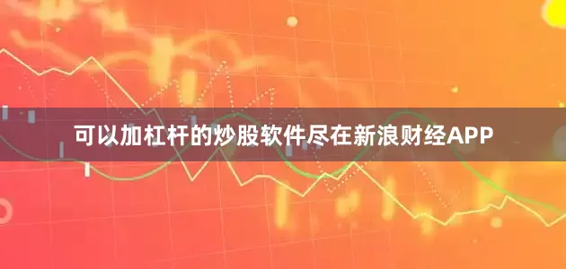 可以加杠杆的炒股软件尽在新浪财经APP